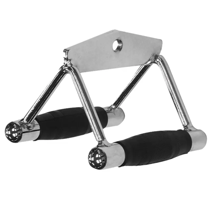 Body Solid Tools MB502RG Rubber Grip Seated Row Chinning Triangle