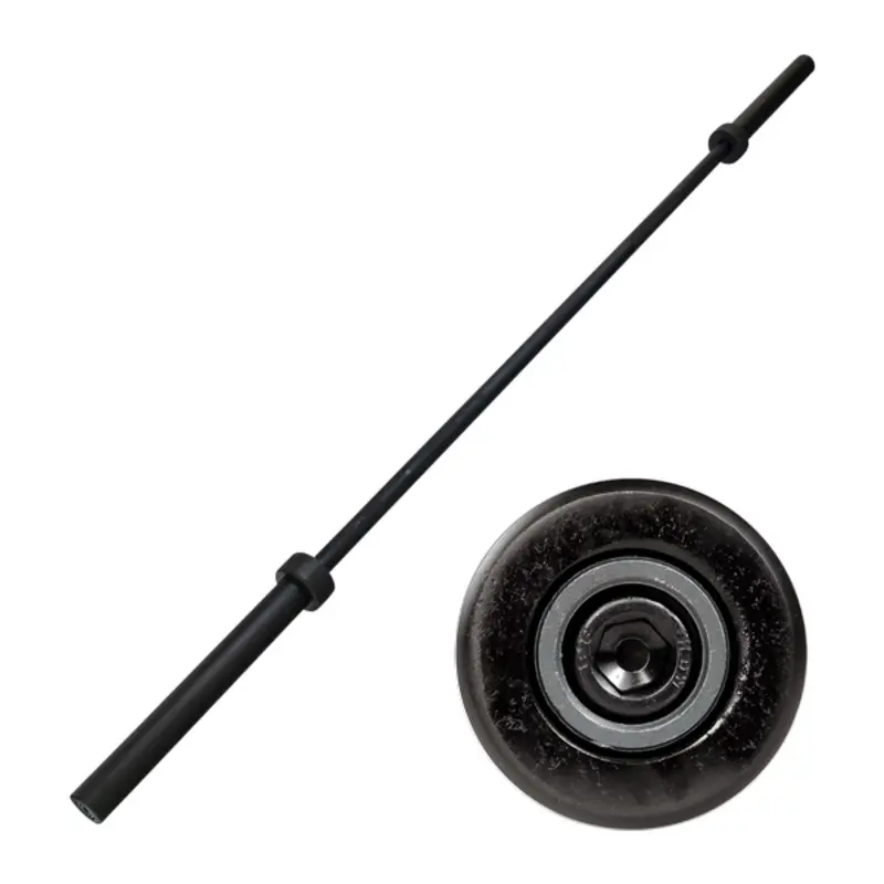 Body Solid Tools OB86B 7' Black Olympic Bar