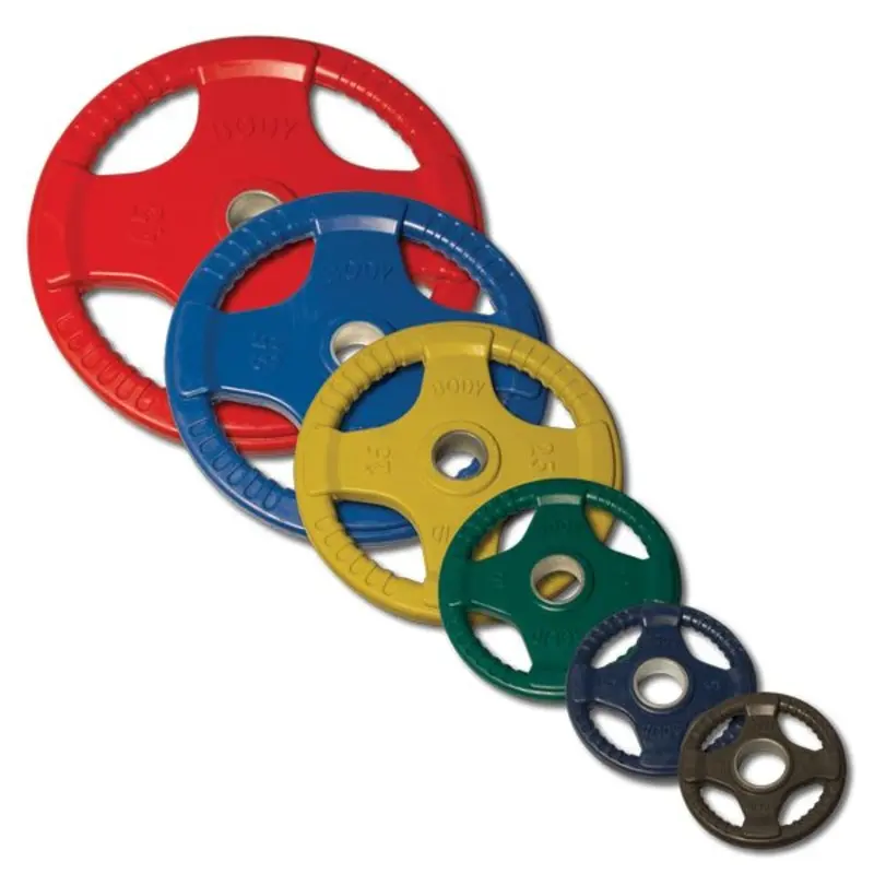 Body-Solid ORCT - Color Rubber Grip Olympic Plate Sets