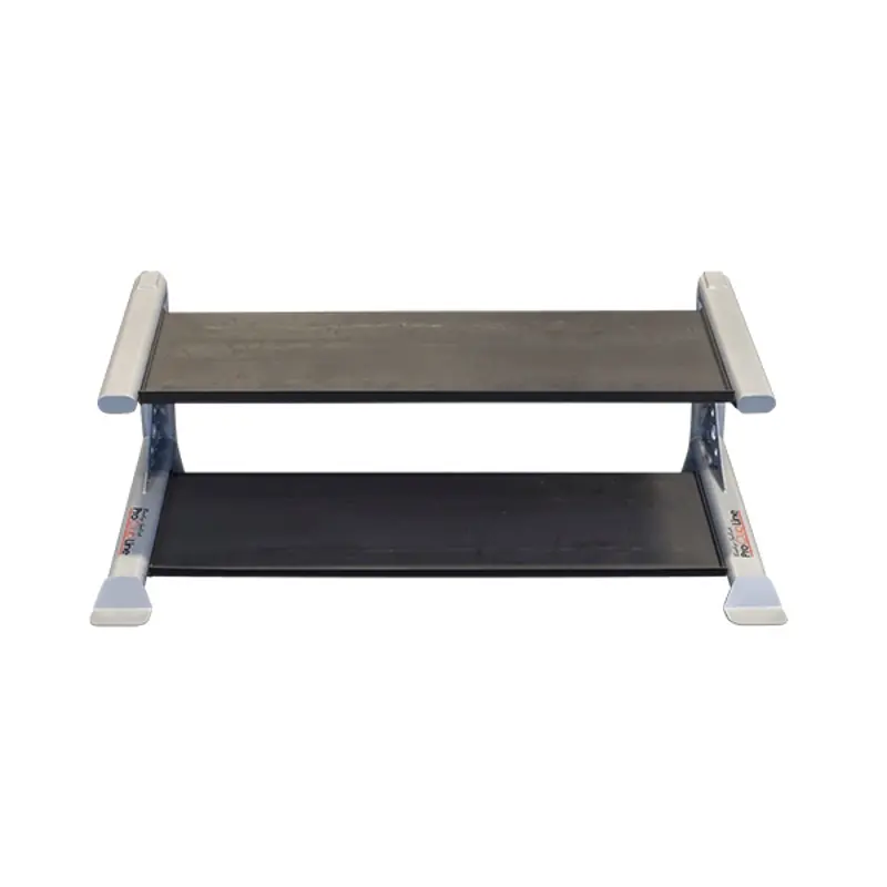 Body Solid Pro Clubline SDKR500DB 2 Tier Dumbbell Rack