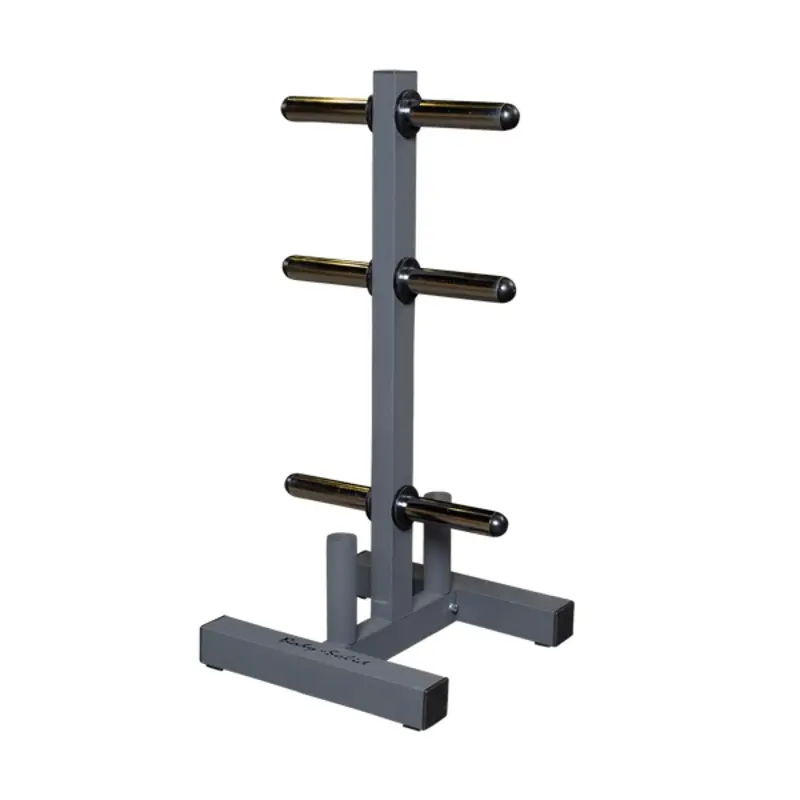 Body Solid WT46 Olympic Plate Tree & Bar Holder