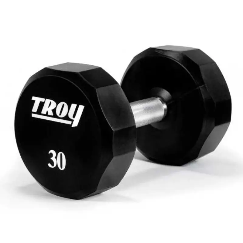 Troy Barbell 12- Sided Urethane Dumbbells TSD-U