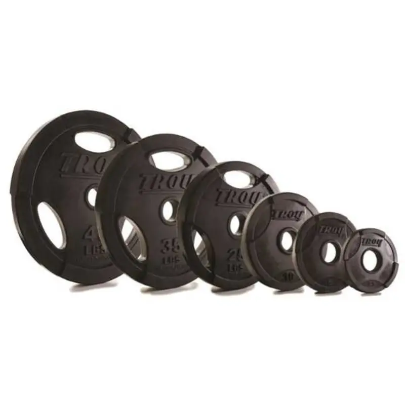 Troy Barbell Interlocking Urethane Olympic Grip Plates- GO-U