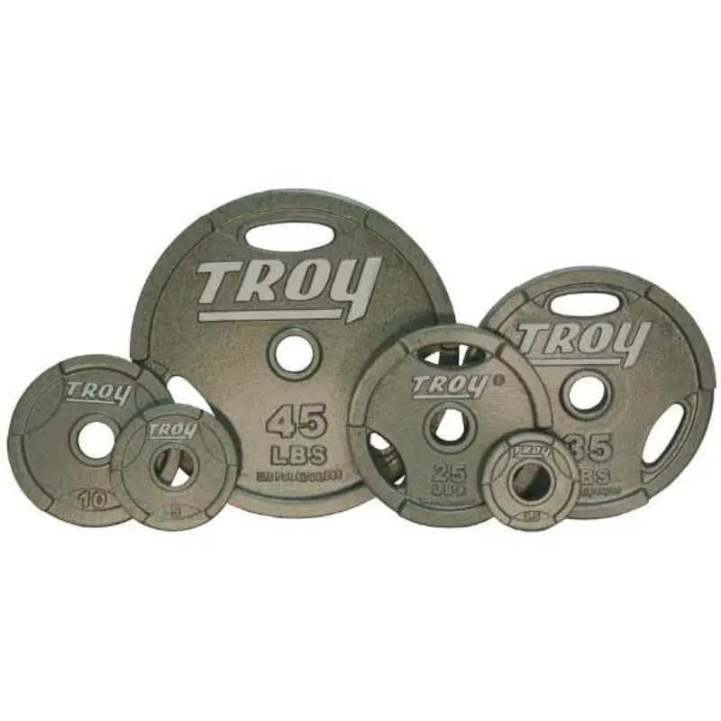Troy Barbell Olympic Machined Grip Plates- GO