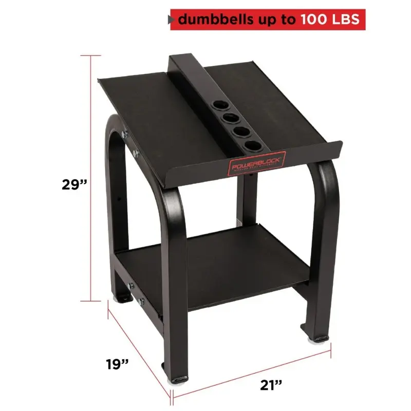 PowerBlock Home Rack Stand - For Up To A 100lb Pair