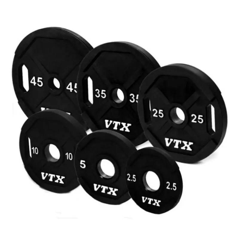 Troy VTX Dual Urethane Olympic Plate Set - GO-VU