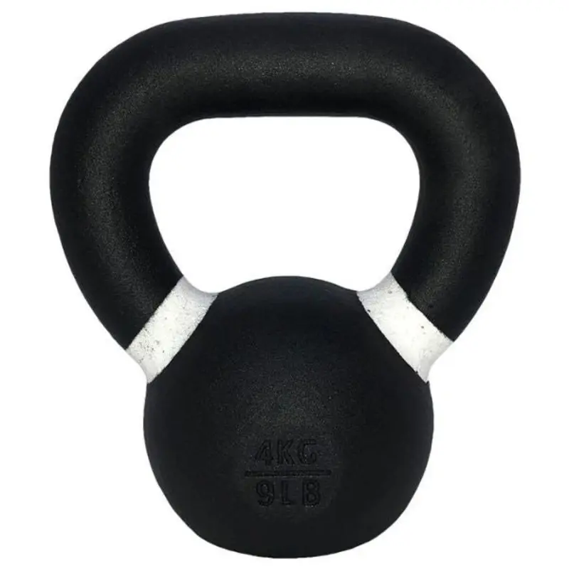 TKO Pro Cast Iron Kettlebell with Rack - Complete Set