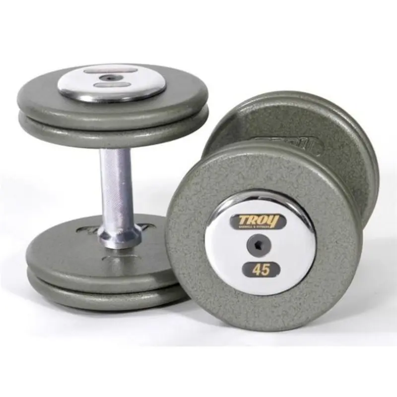 Troy Hammertone Cast Iron Pro Style Dumbbell Sets - HFDC