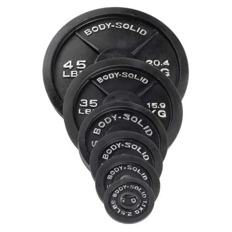 Body-Solid OPB - Cast Iron Olympic Plate Sets