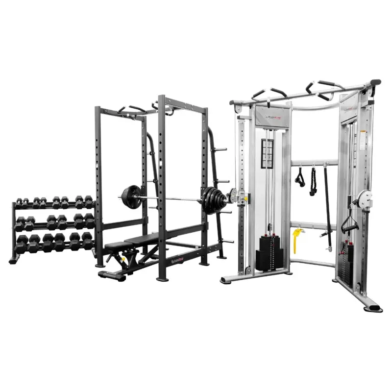 Select Fitness X Bodykore Functional Trainer Power Rack Home Gym Package