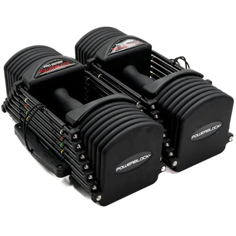 PowerBlock Commercial Pro 32 Adjustable Dumbbells