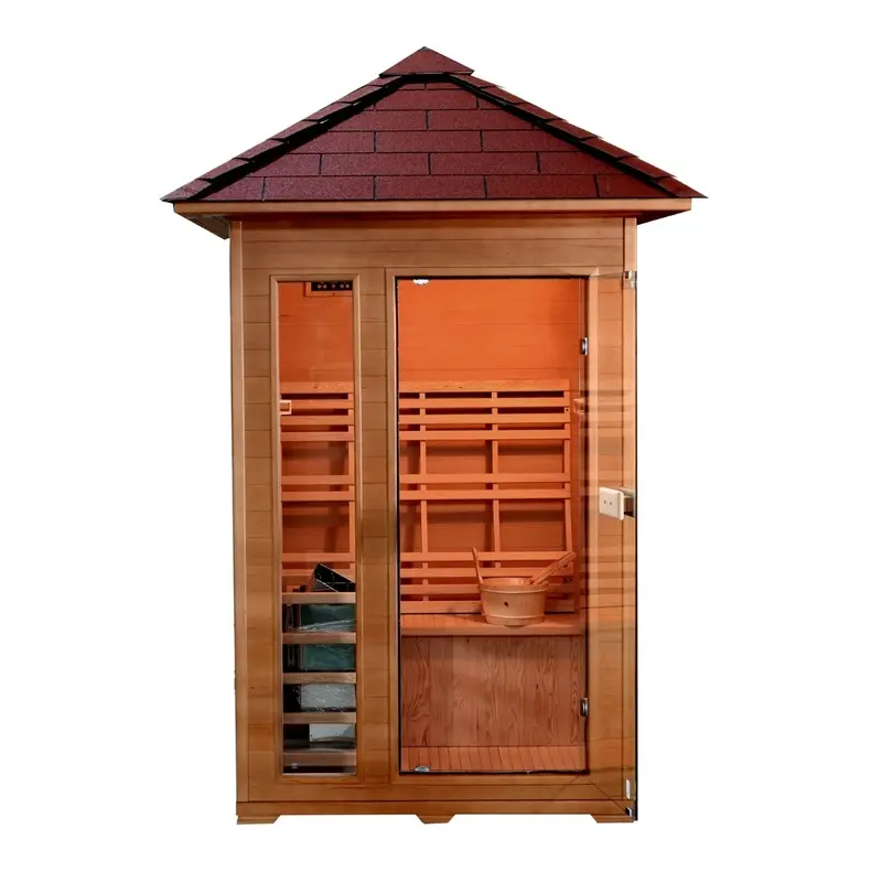 SunRay Saunas HL200D2 Bristow 2-person Traditional Sauna