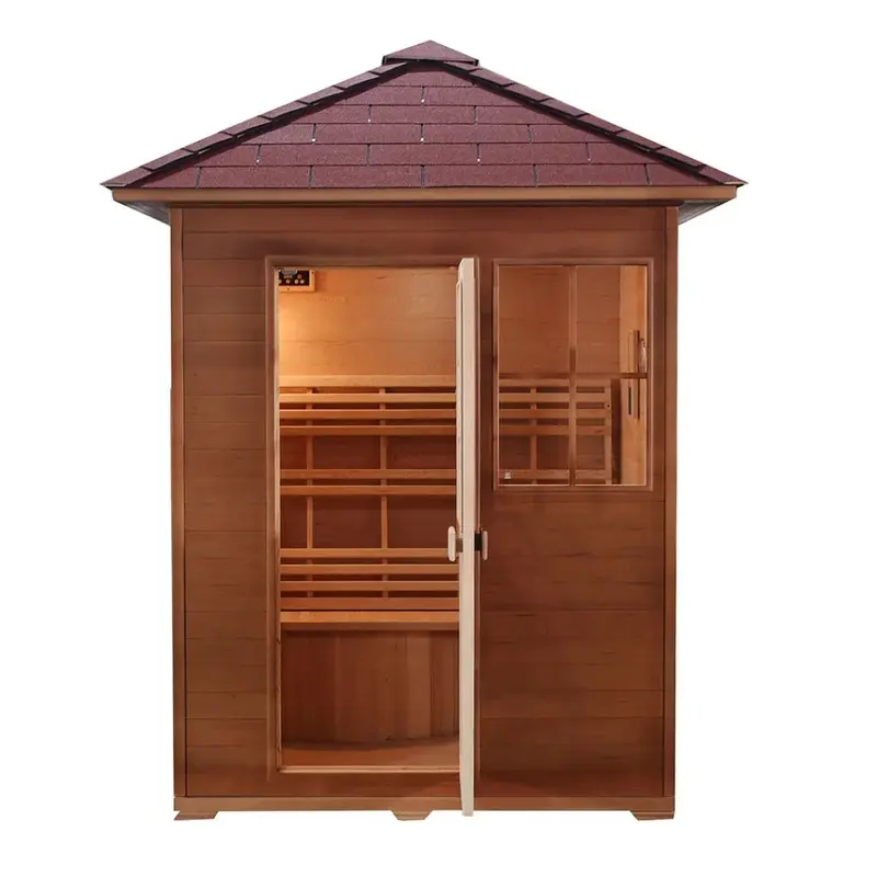 Sunray Saunas HL300D1 Freeport 3 Person Traditional Sauna