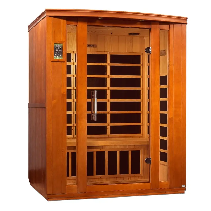 Dynamic Saunas Bellagio 3 Person Low EMF Far Infrared Sauna (DYN-6306-02)