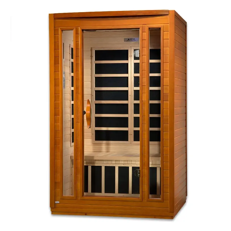 Dynamic Saunas San Marino 2-person Low EMF Infrared Sauna (DYN-6206-01)