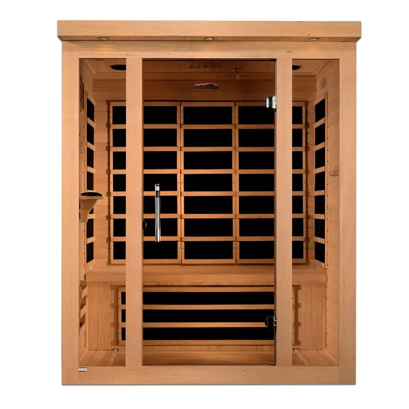 Dynamic Saunas Vila Elite 3 Person Ultra Low EMF FAR Infrared Sauna