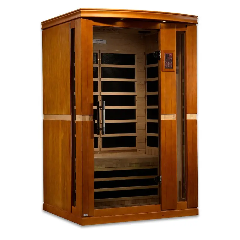 Dynamic Saunas Vittoria 2 Person Low EMF Far Infrared Sauna (DYN-6220-01)