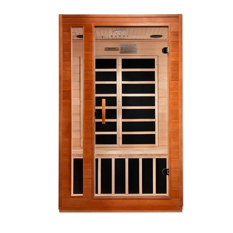 Dynamic Saunas Cordoba 2 Person Low EMF FAR Infrared Sauna (DYN-6203-01)