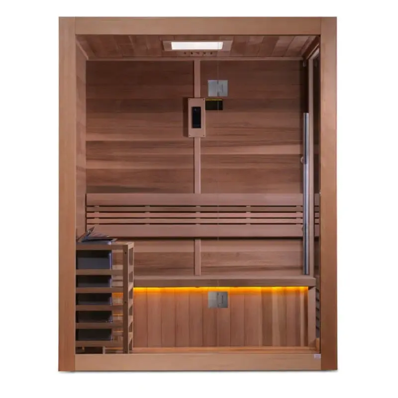 Golden Designs Hanko Edition 2 Person Indoor Traditional Sauna