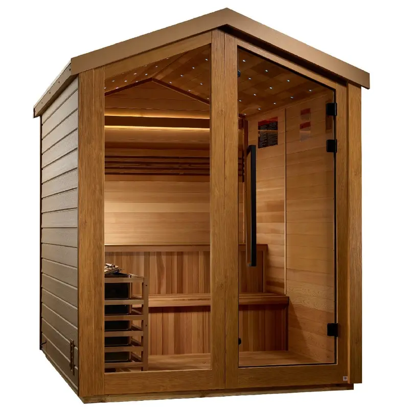Golden Designs Kaarina 6 Person Traditional Sauna