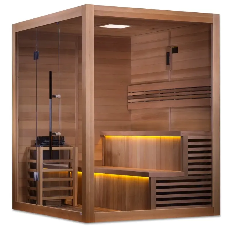 Golden Designs Kuusamo 6 Person Indoor Traditional Sauna