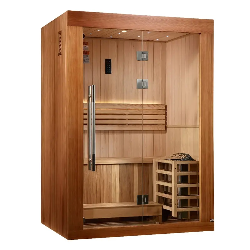 Golden Designs Sundsvall 2 Person Traditional Sauna