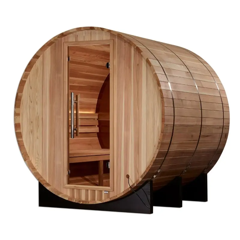 Golden Designs Zurich GDI-B024-01 4 Person Barrel Sauna
