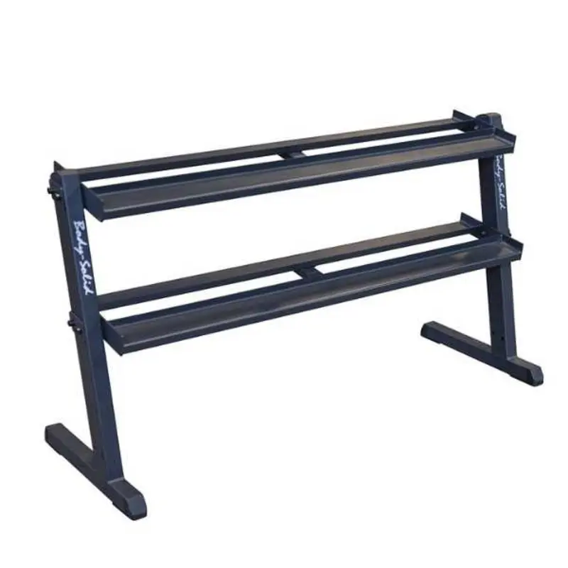 Body Solid GDR60B 2 Tier Dumbbell Rack