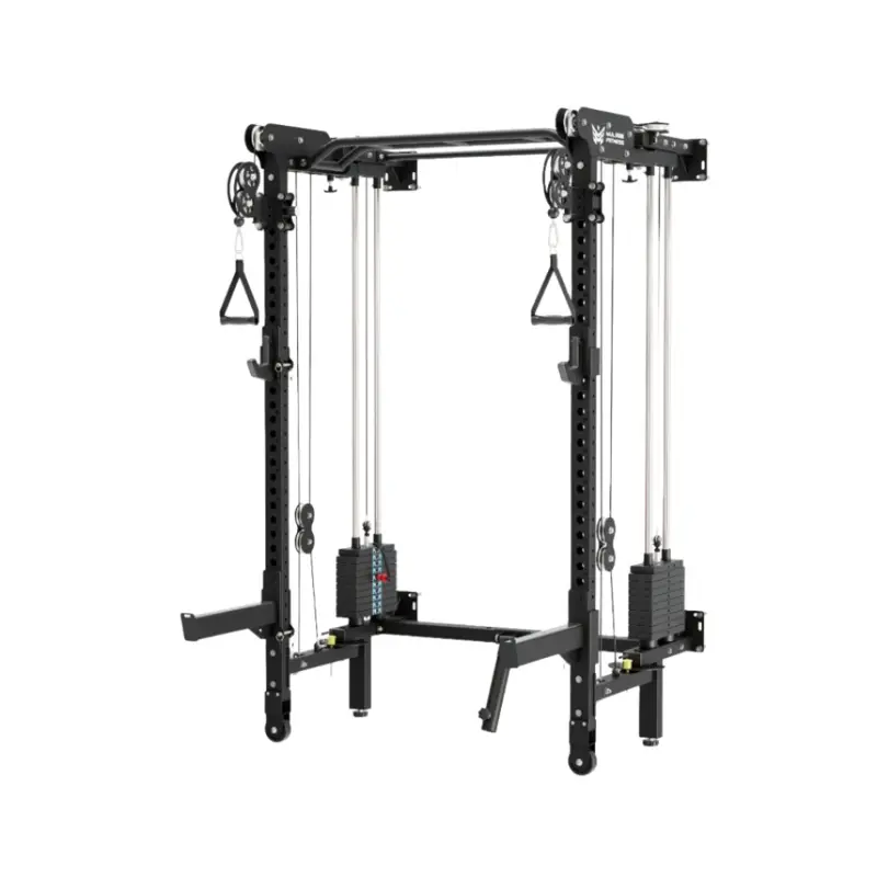 Major Fitness F35 Pro Wall-Mount Folding Power Rack Home Gym