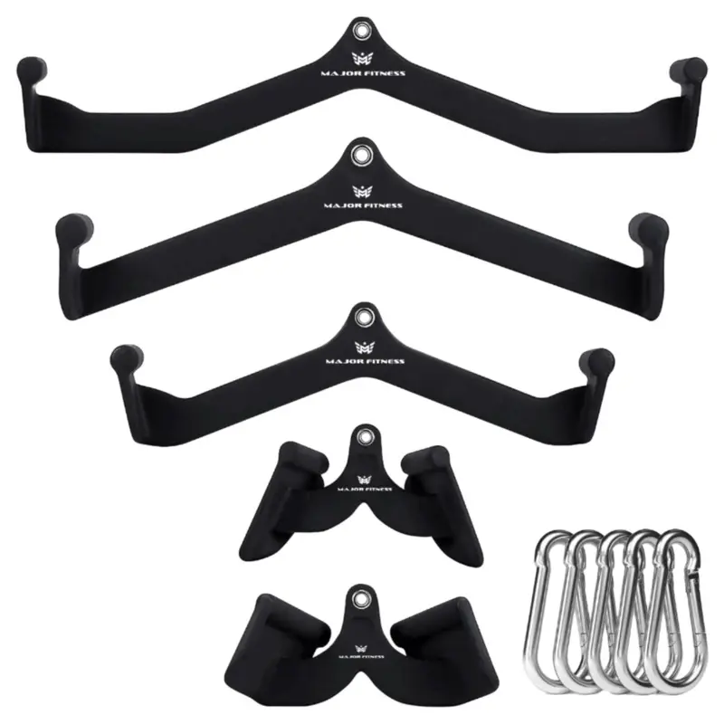 Major Fitness 5pcs Cable Lat-Pull-Down Bar Combo