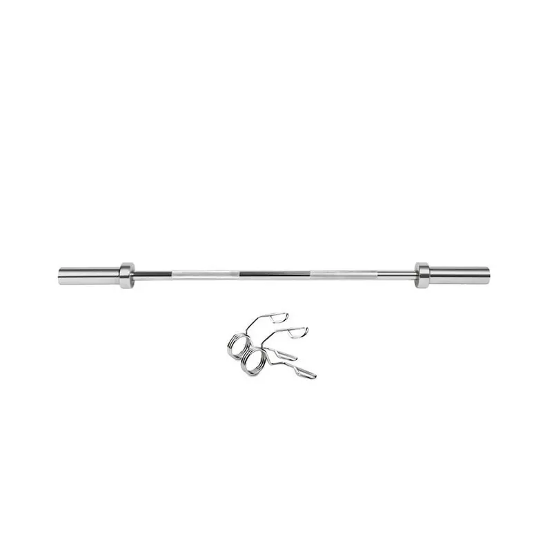 1441 Fitness 4 ft Olympic Bar with Collars - 7 kg