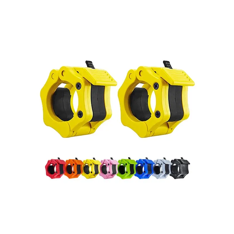 Barbell Collar with ABS Locking - Assorted Color (Sold as pair)