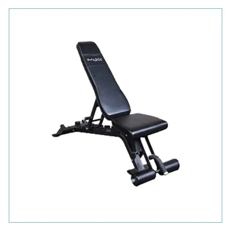 Body Solid Full Commercial Adjustable Flat/Incline/Decline Bench SFID425 UAE