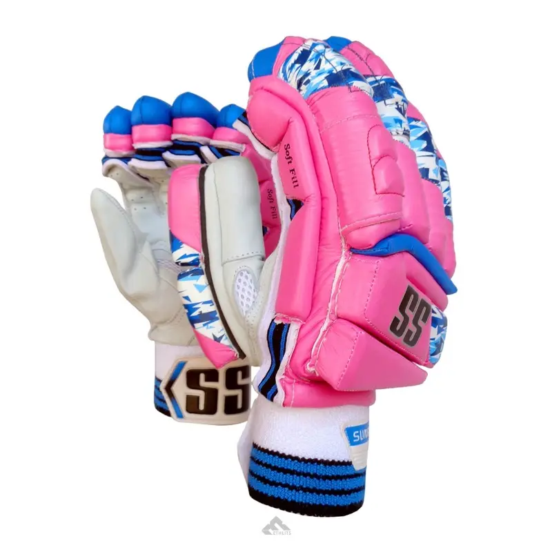 SS IPL Gloves - Rajasthan Royals Pink