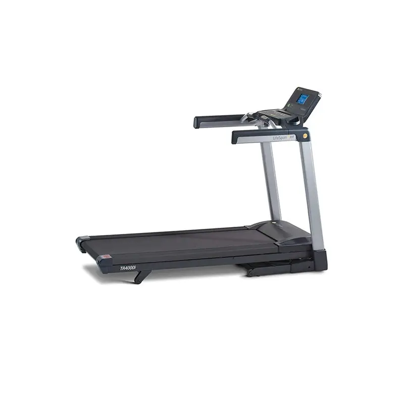 Strength Master Life Span  220 V 3.25 HP Updated Motorized Treadmill, Black TR4000