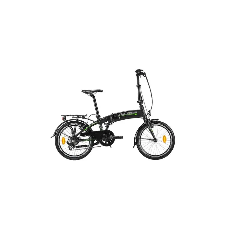Atala Bicycle Folding 16 6S Black/Green Mat