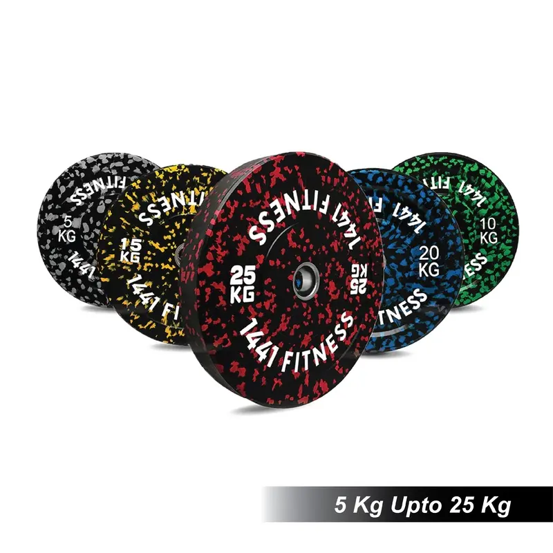 Camouflage Bumper Plates 5 Kg - 25 Kg