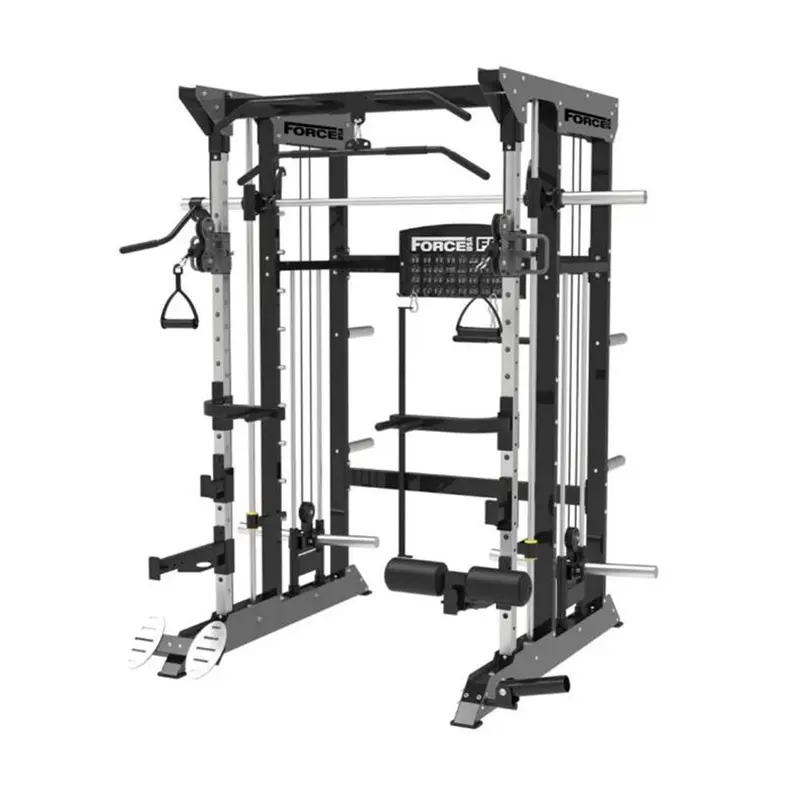 Force USA All In One Plate Loaded Functional Trainer (15kg Barbell Included) F50