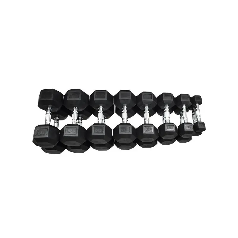 Hex Dumbbells Set - 2.5 Kg to 20 Kg
