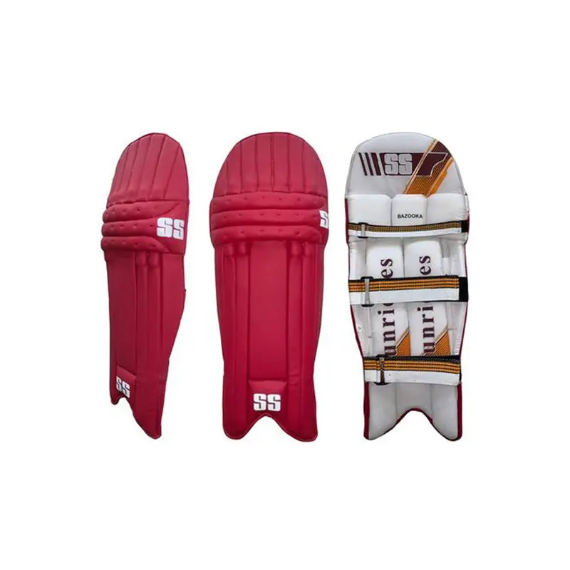 SS Bazooka Batting Pads Red - Men