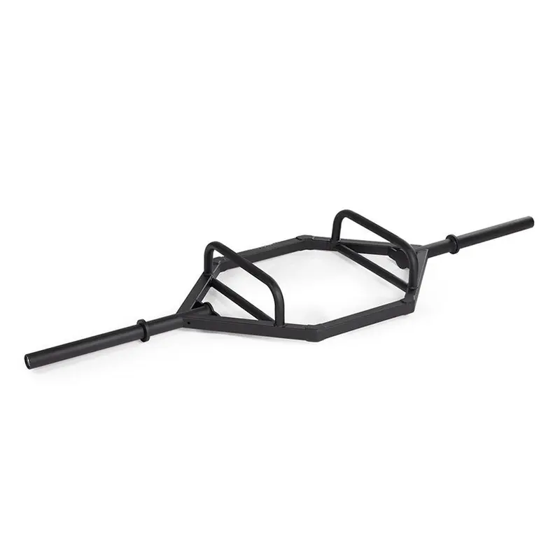 1441 Fitness Hex Trap Bar with Collars - Matt Black