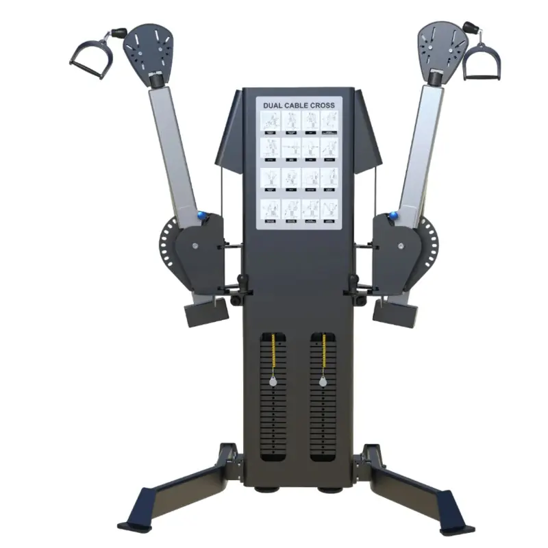 DHZ Fitness Dual Cable Cross Machine - 41FD605