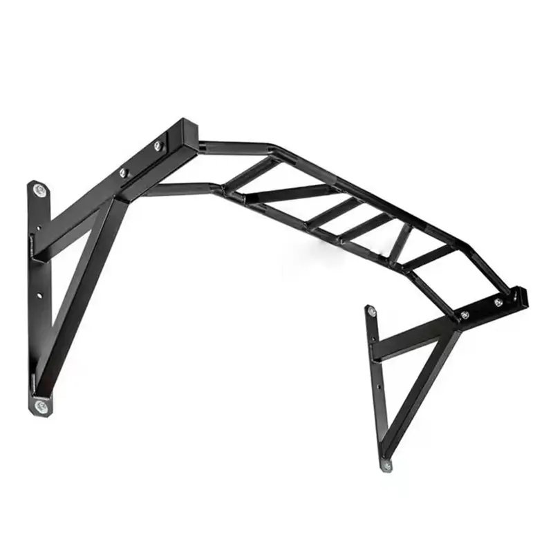 1441 Fitness Wall Mounted Multi Grip Pull Up Bar