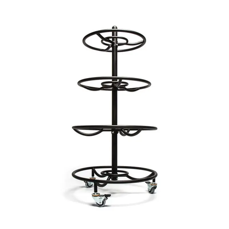 1441 Fitness  18 Balls Rack with Wheels