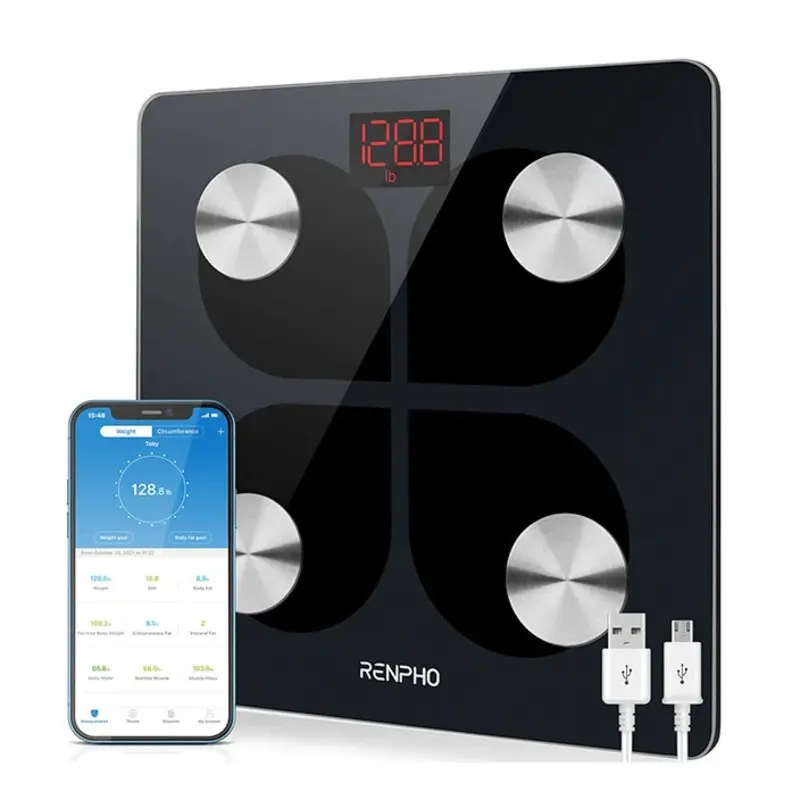Renpho Rechargeable Smart Scale - Elis USB