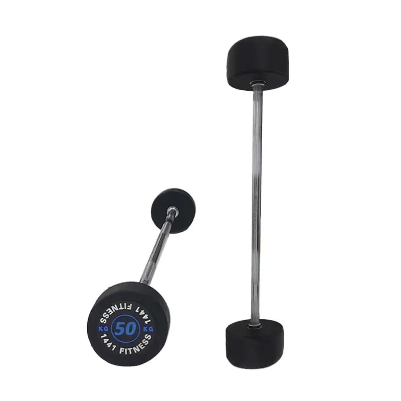 1441 Fitness Fixed Weight Straight Barbell - 50 KG