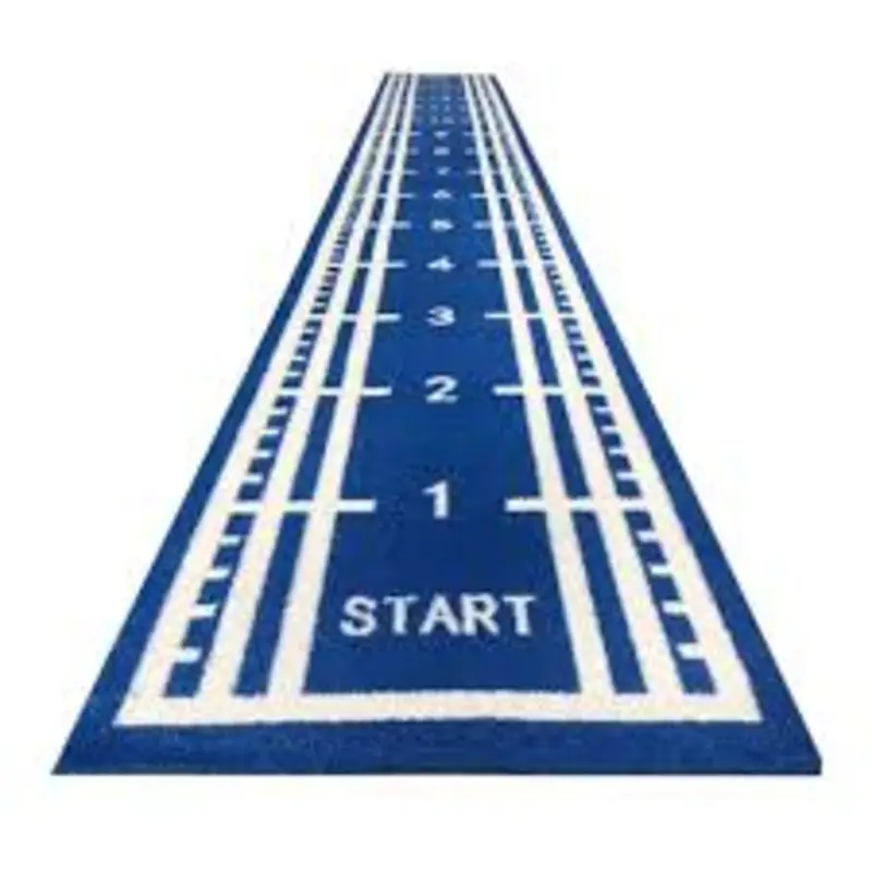 Sled Track Grass with Marking - 10 x 2 Meters (Blue)