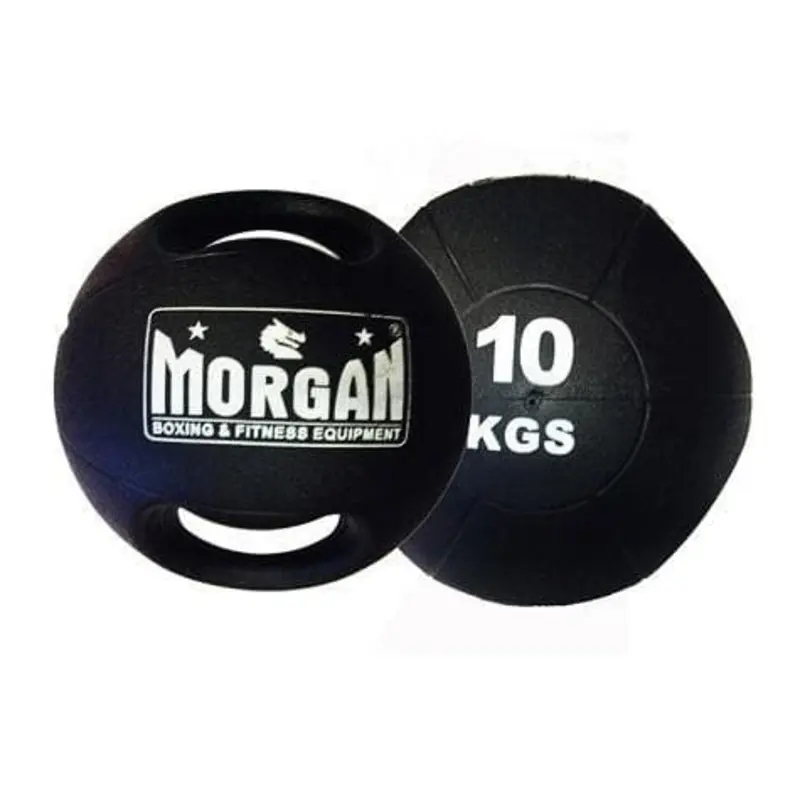 Morgan Double Handled Medicine Ball Set of 2 (5kg + 10kg)