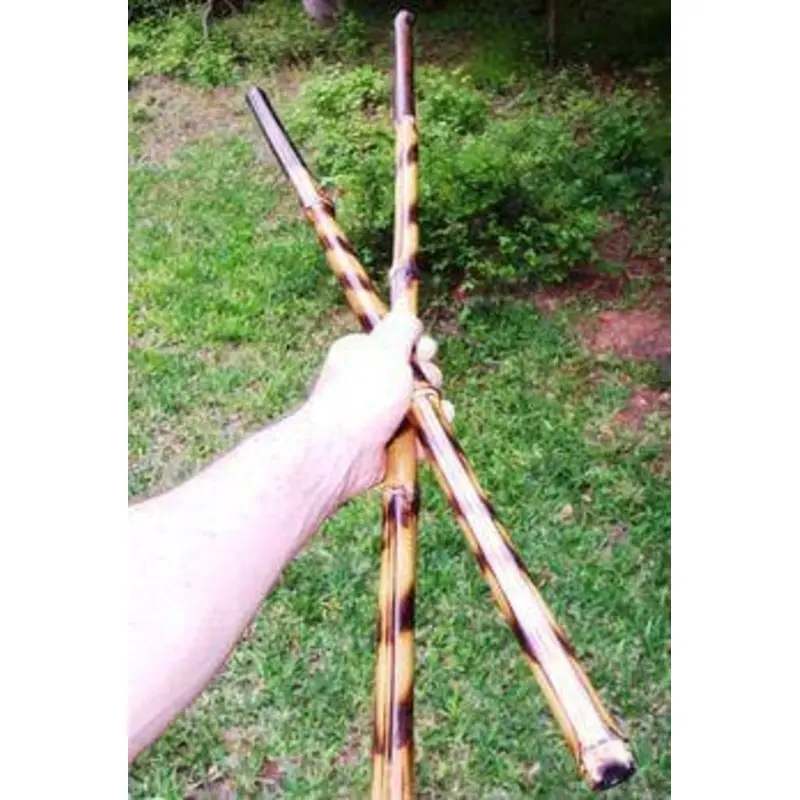 MORGAN ESKRIMA-KALI STICKS PAIR (WITH BURN MARKS)
