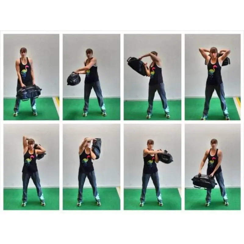 30KG ADJUSTABLE WEIGHT POWER SAND EXERCISE BAG (EMPTY)